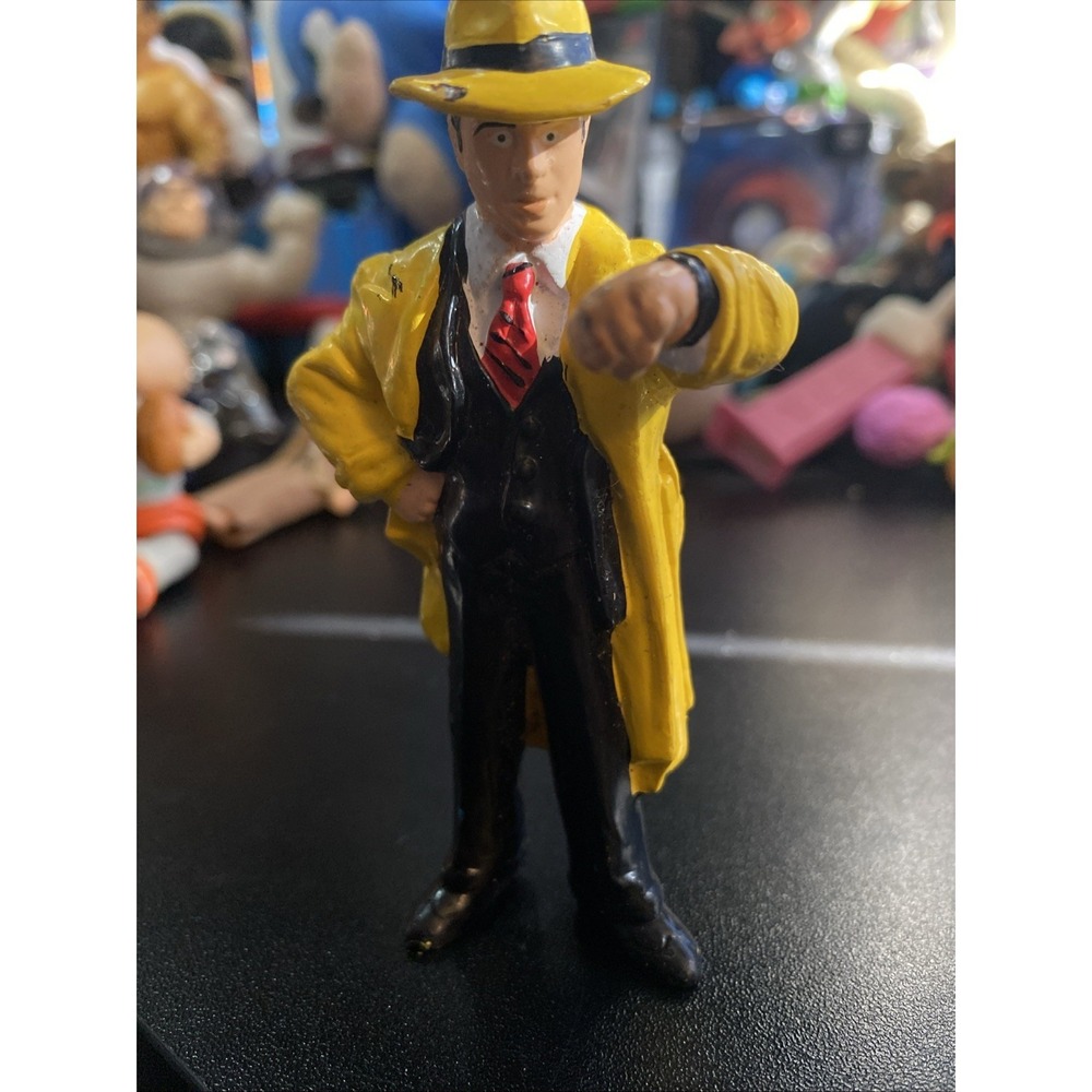 Vintage Dick Tracey Applause 1990 Action Figures PVC Toy
